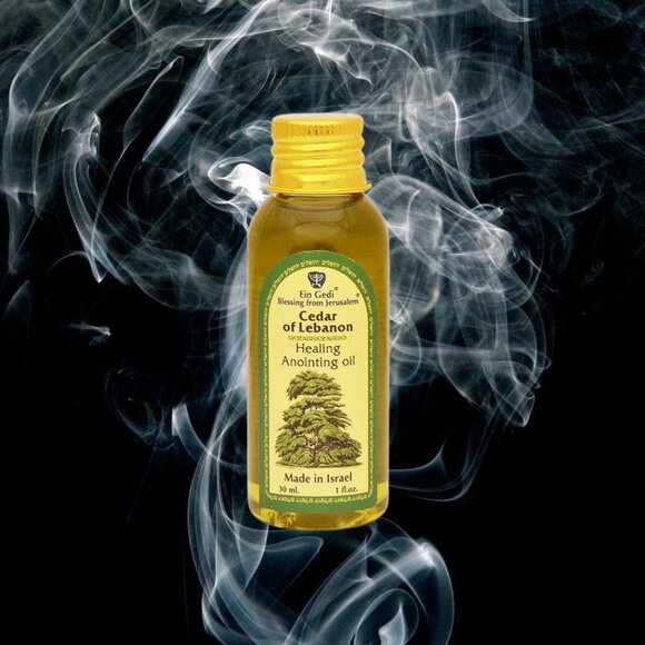 Ein Gedi Cedar Of Lebanon Healing Anointing Oil 1oz Made In Israel - Picture 5 of 6